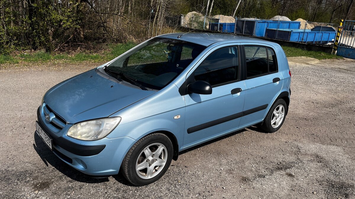 Hyunday Getz 1.4 / 71kW, 2005, klimatizace