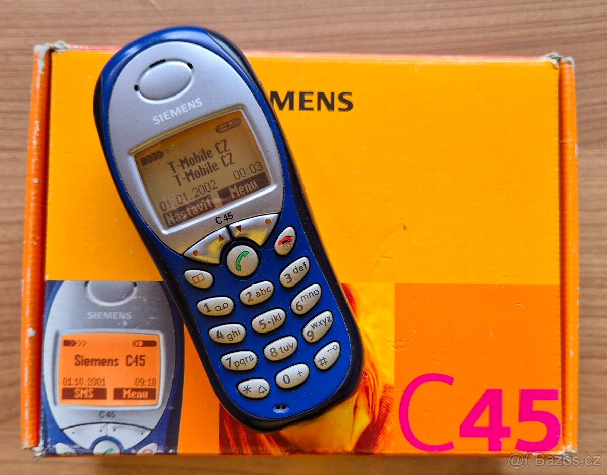 Siemens c45 - komplet v krabicke