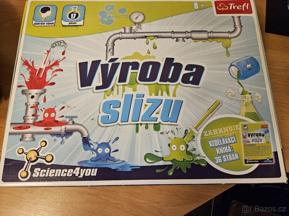 Trefl, Výroba slizu - slizová laboratoř