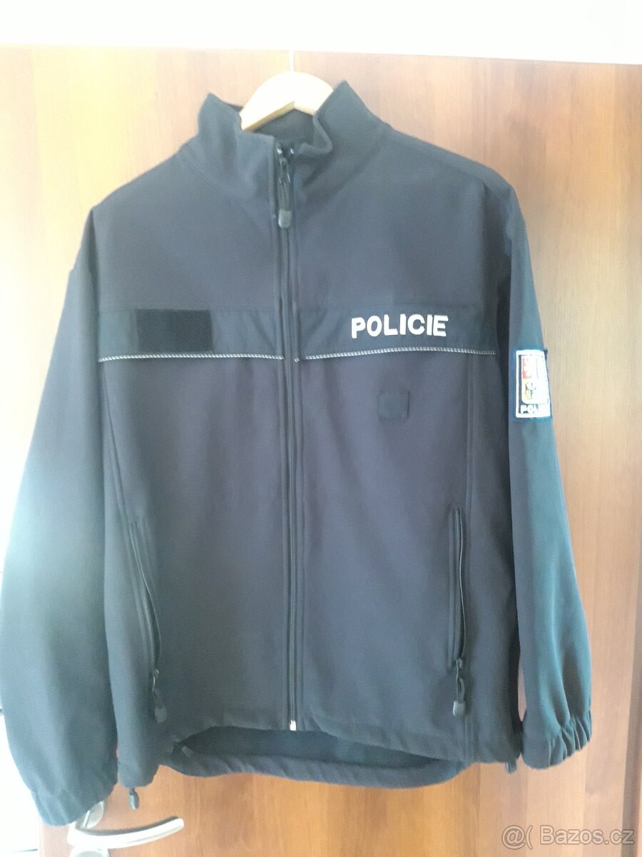 Policejní softshelová bunda