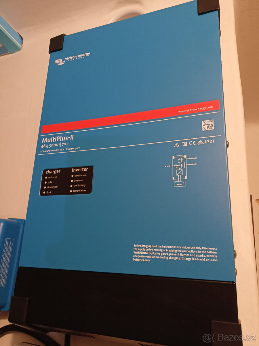 měnič Victron Multiplus-II 48V 5000VA 70A