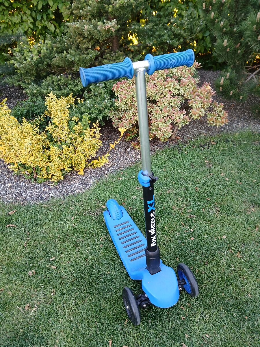Koloběžka 3 kolečka nosnost 70kg