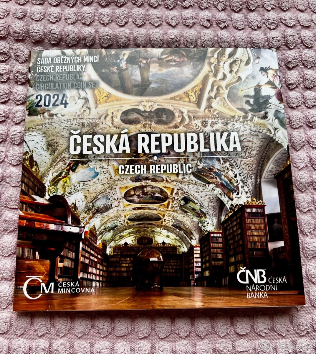 Sada oběžných mincí 2024 Česká republika stand