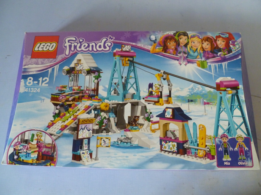 LEGO - Lyžařský vlek v zimním středisku