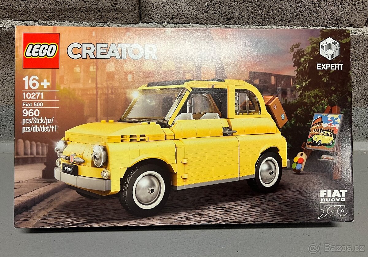 10271 - Lego FIAT 500 - nové Creator Expert