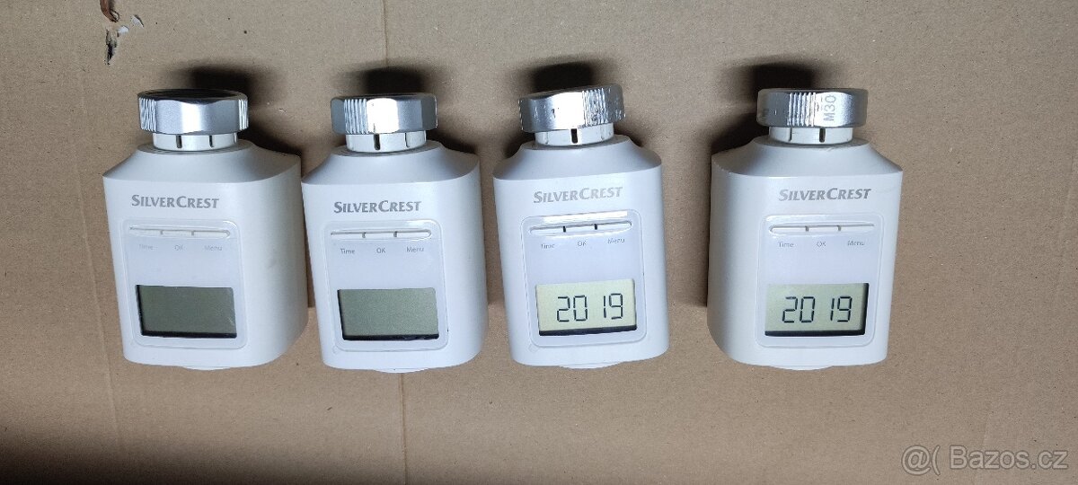 Silvercrest termostatické hlavice 4 ks