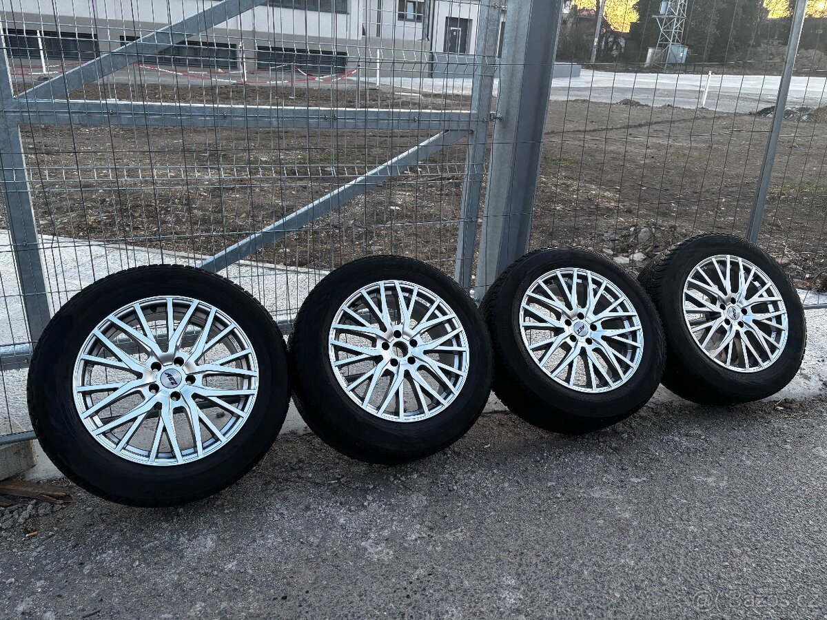 Alu sada touareg 5x112 r19 255/55/19 zimní pneu
