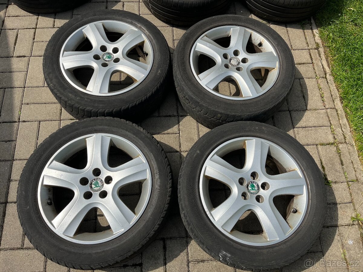 4x alu disky 5x100 R16