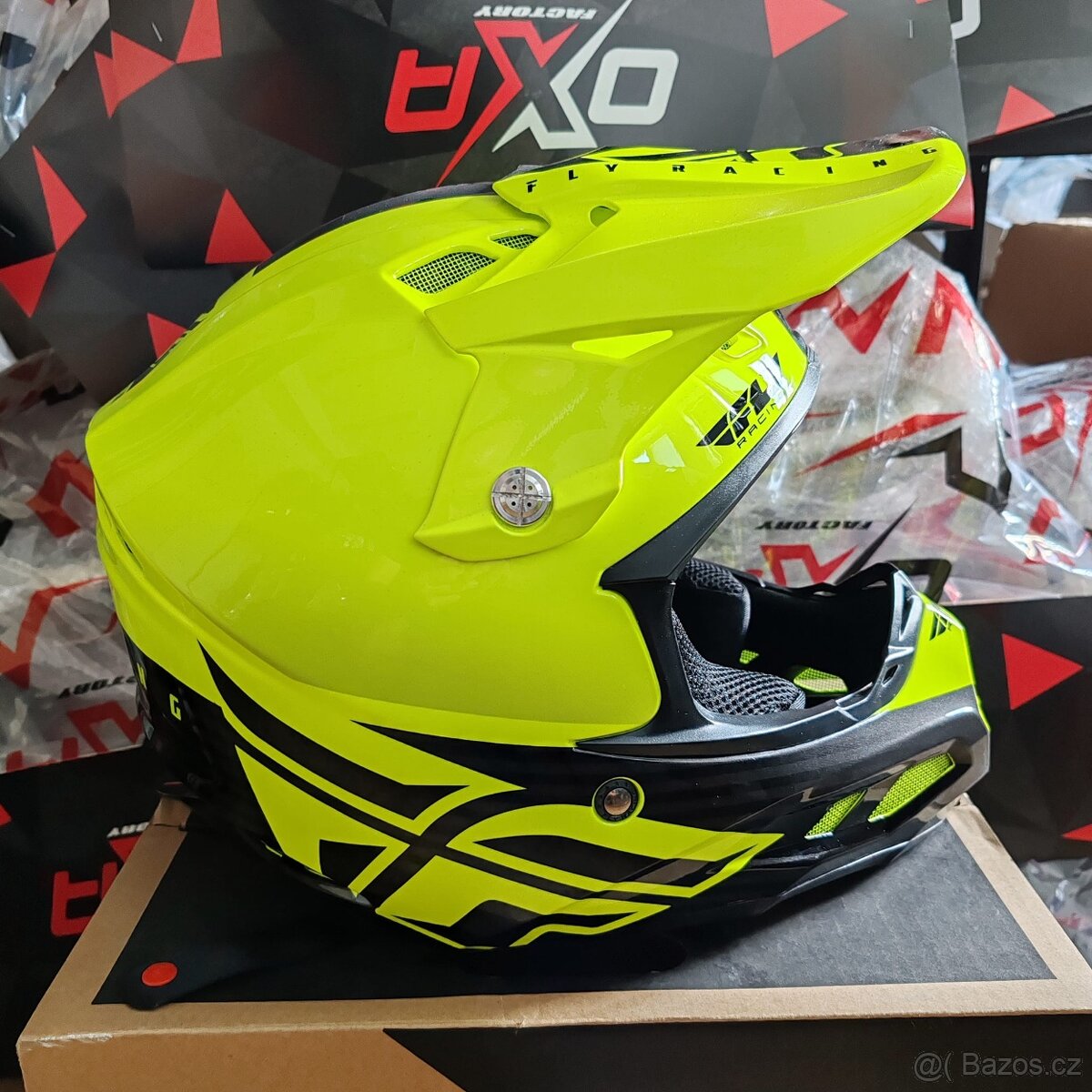 Motokrosová helma FLY Racing F2 Carbon vel. XL/61-62