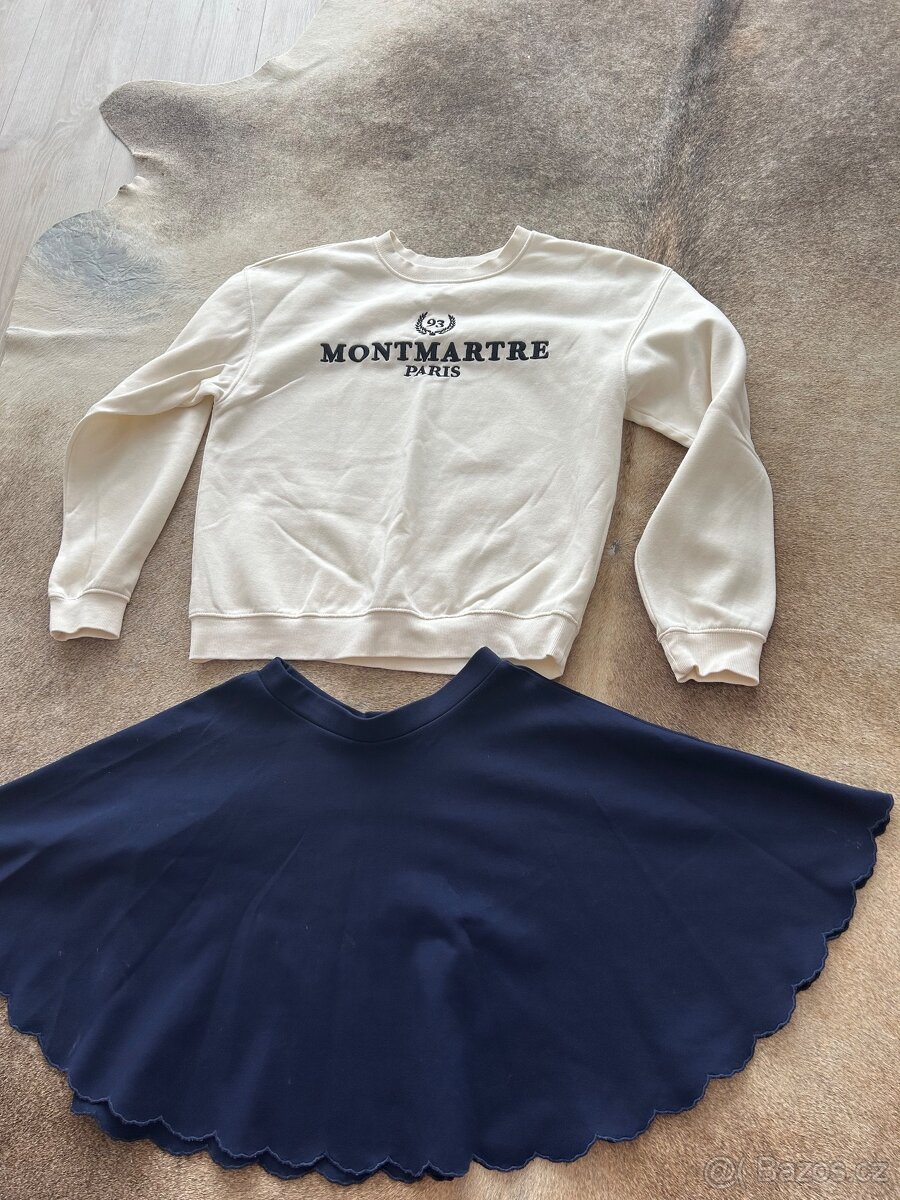 Set mikina a sukně XS H&M