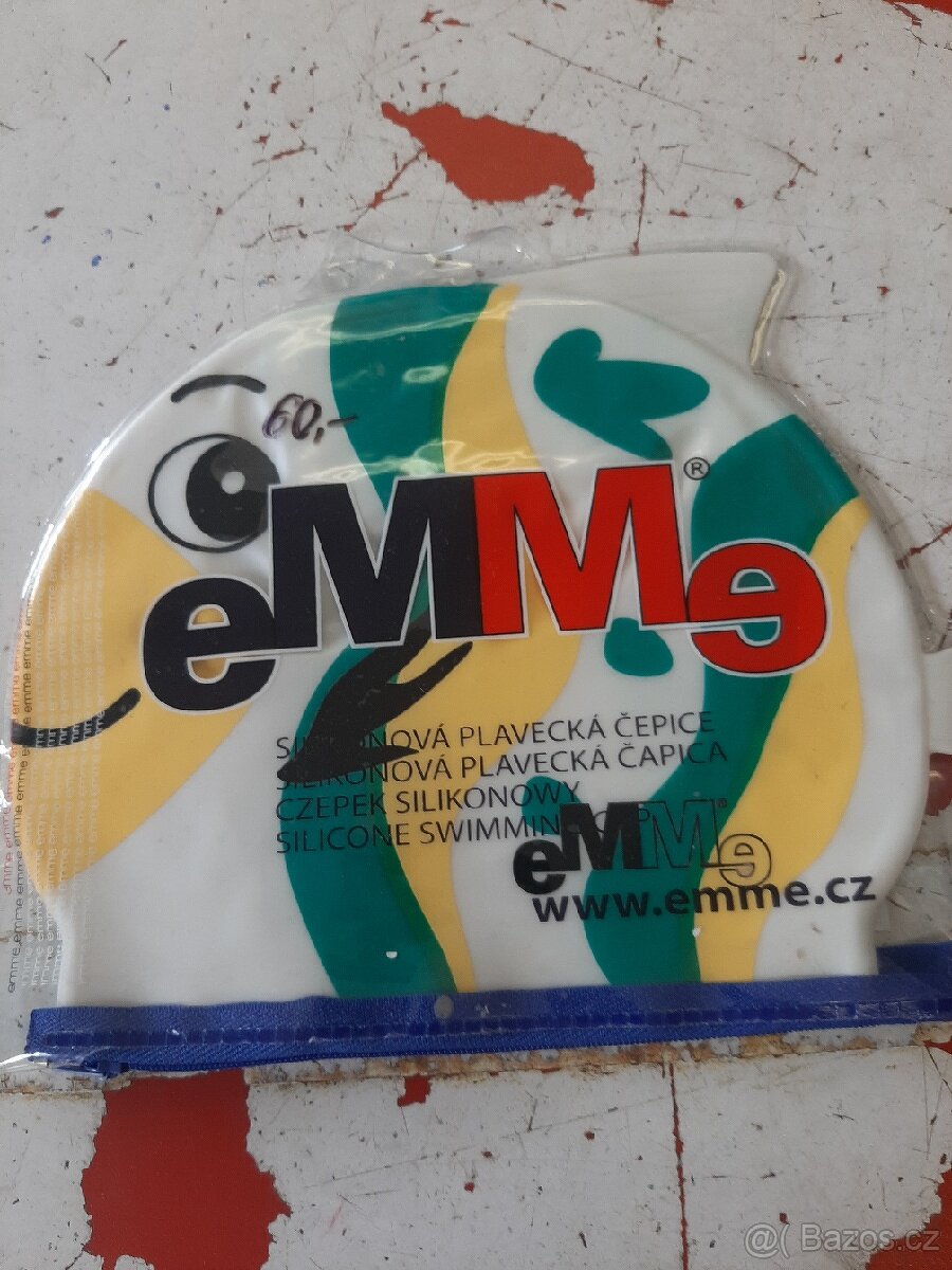 Dětská silikonová koupací čepice