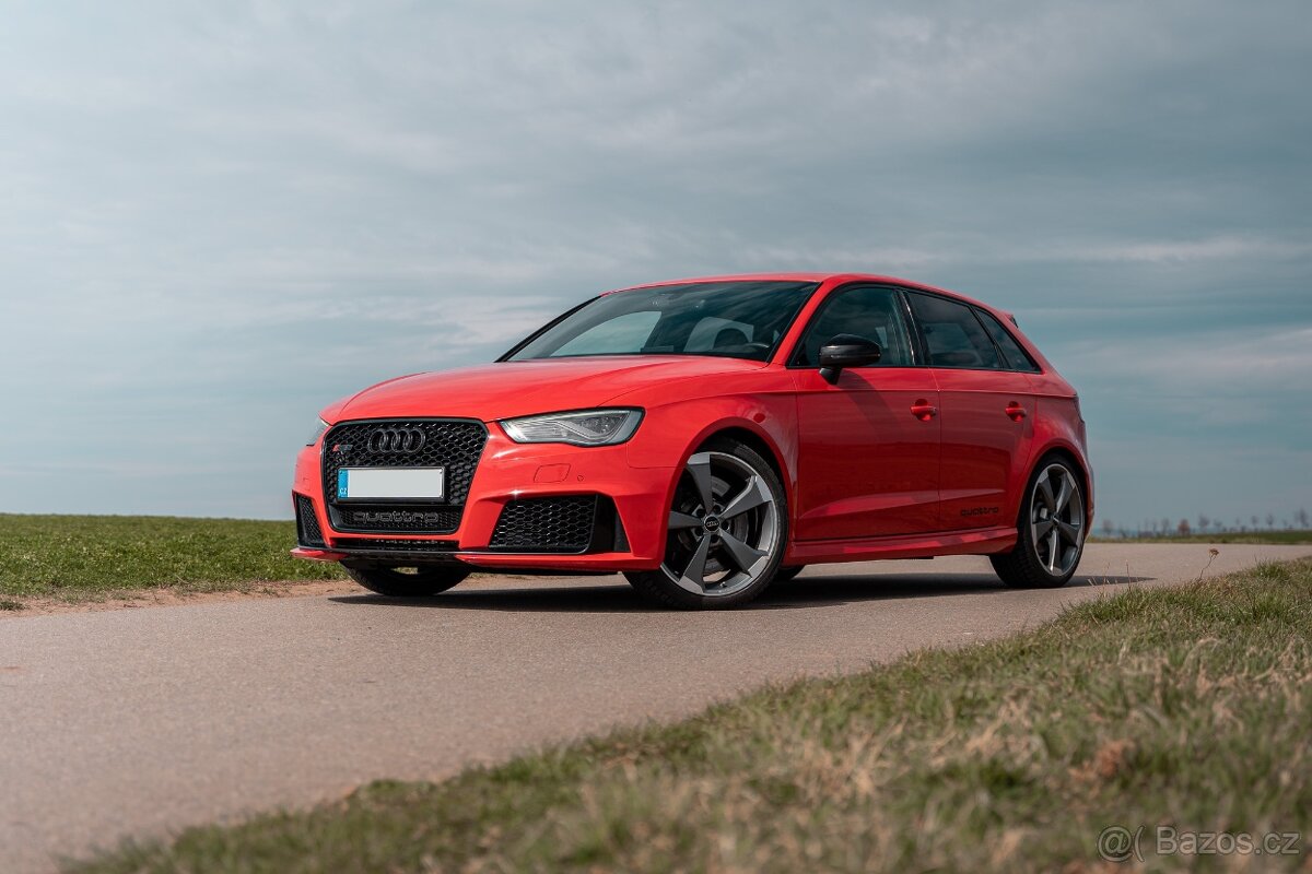 Audi RS3 8V 2015, bez OPF, keramika na laku