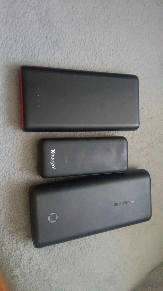 3x powerbanka
