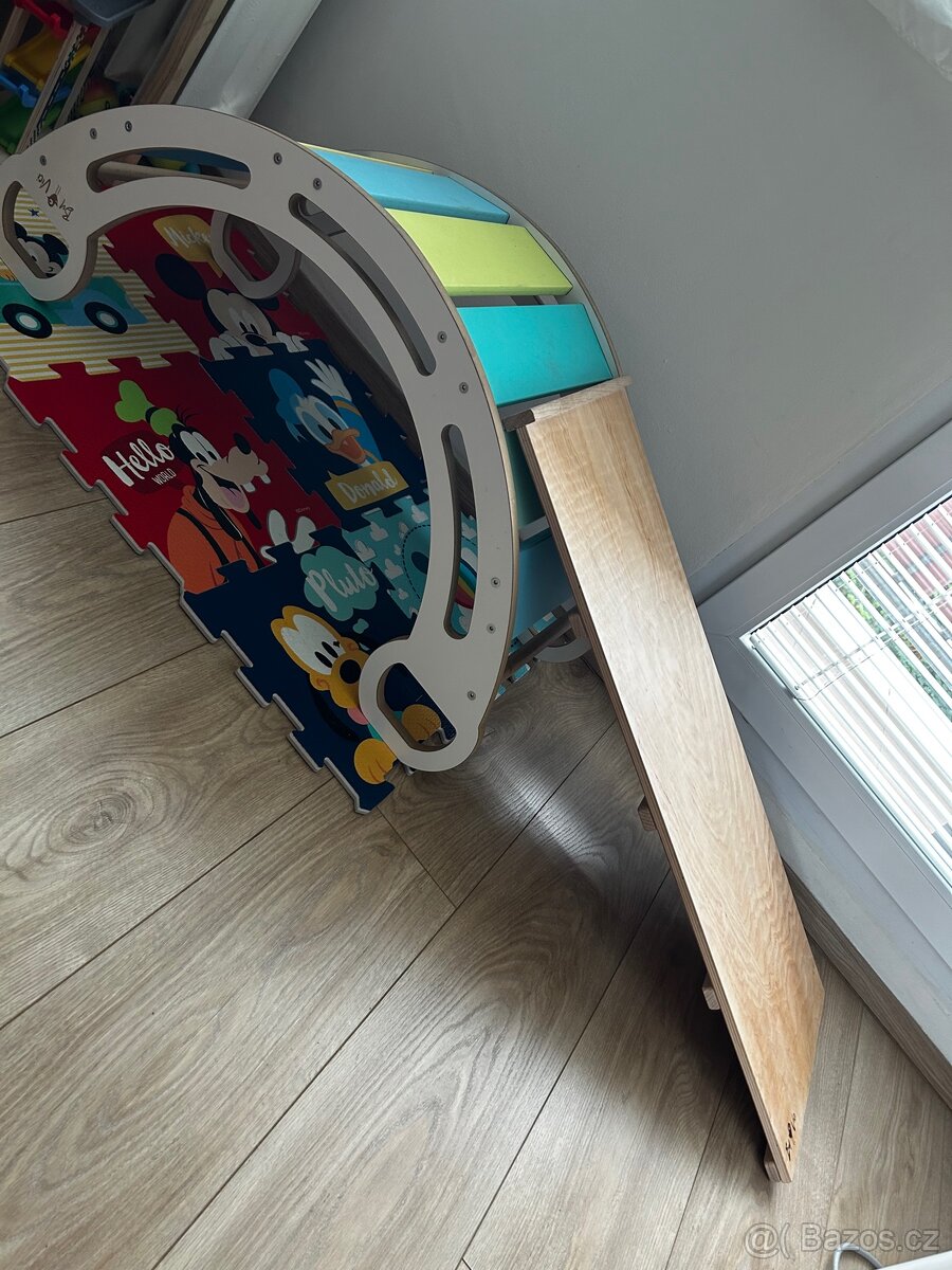 Montessori houpačka + prkni