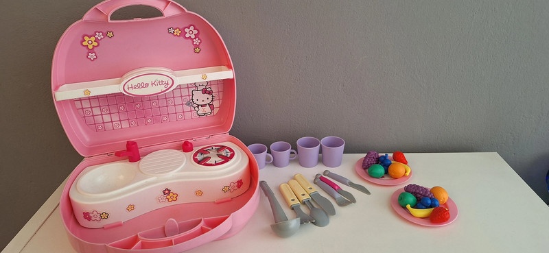 Dětská cestovní kuchyňka Hello Kitty