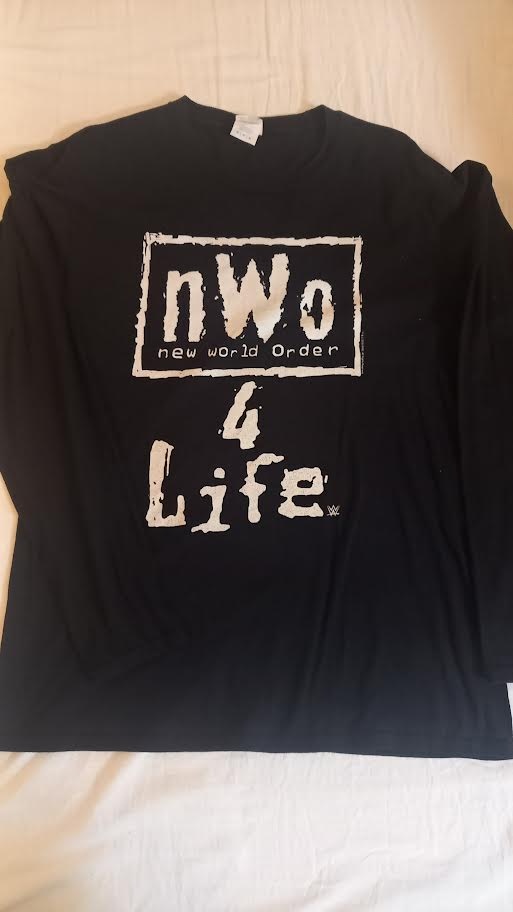 WWE triko - dlouhý rukáv - NWO - velikost M