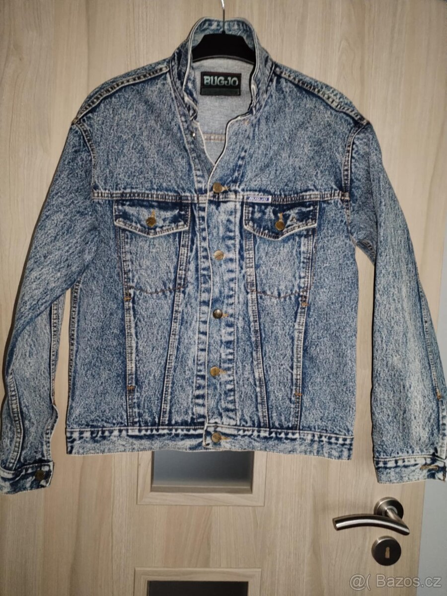 vintage pánská riflová plísňová bunda / džíska