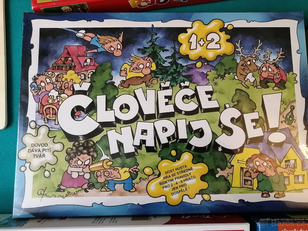 desková hra - Člověče napíj se - NOVÁ