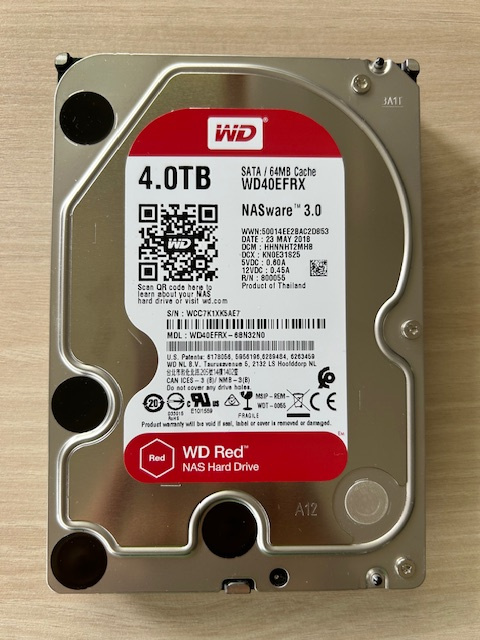 Disk Western Digital Red Plus 4TB (WD40EFRX)