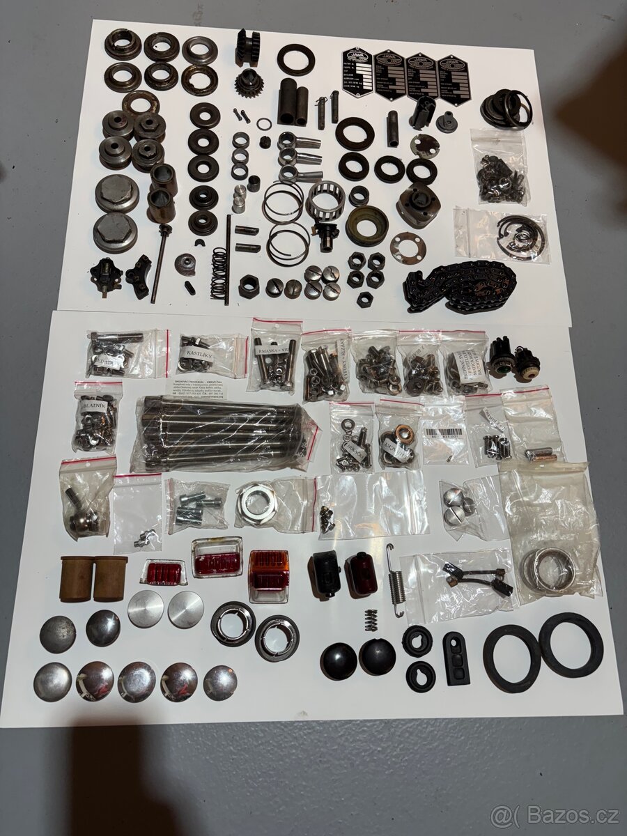Jawa 500 ohc různé díly