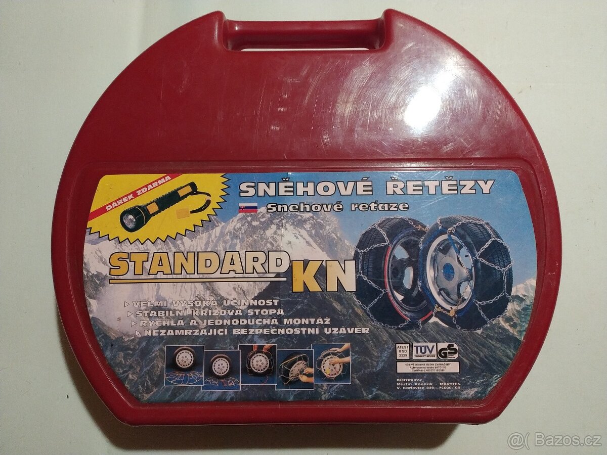 sněhové řetězy nové
