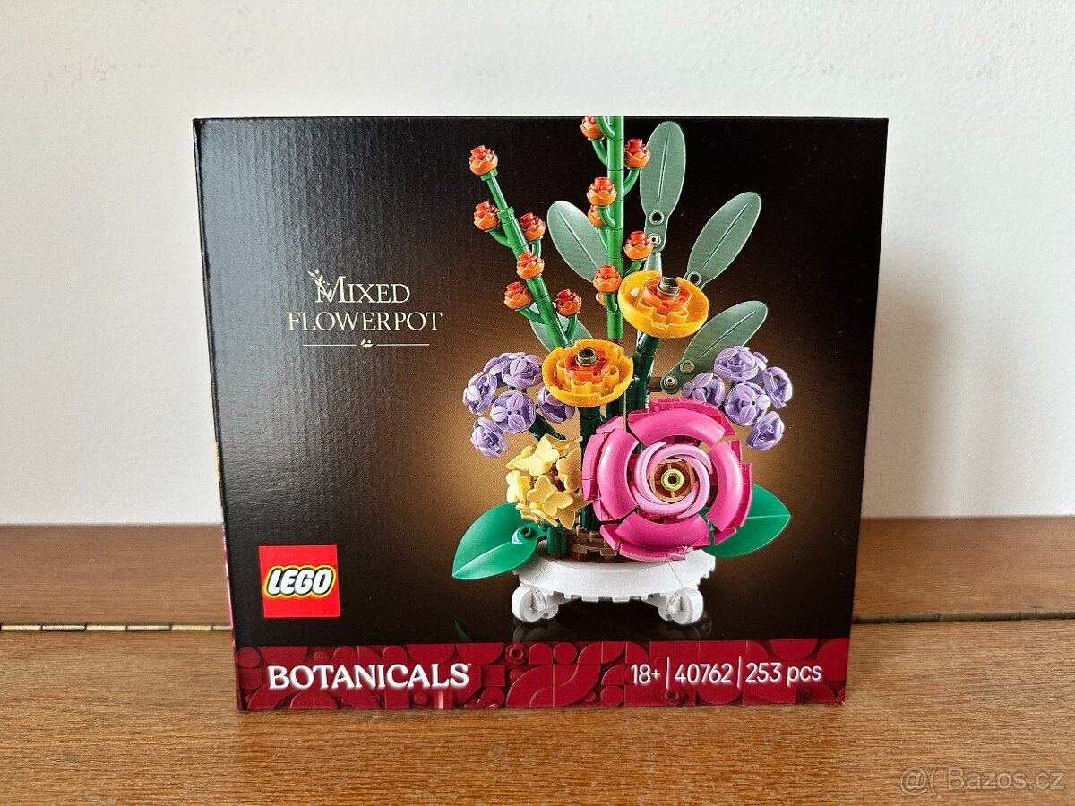 LEGO® Botanicals 40762 Květináč s různými květinami