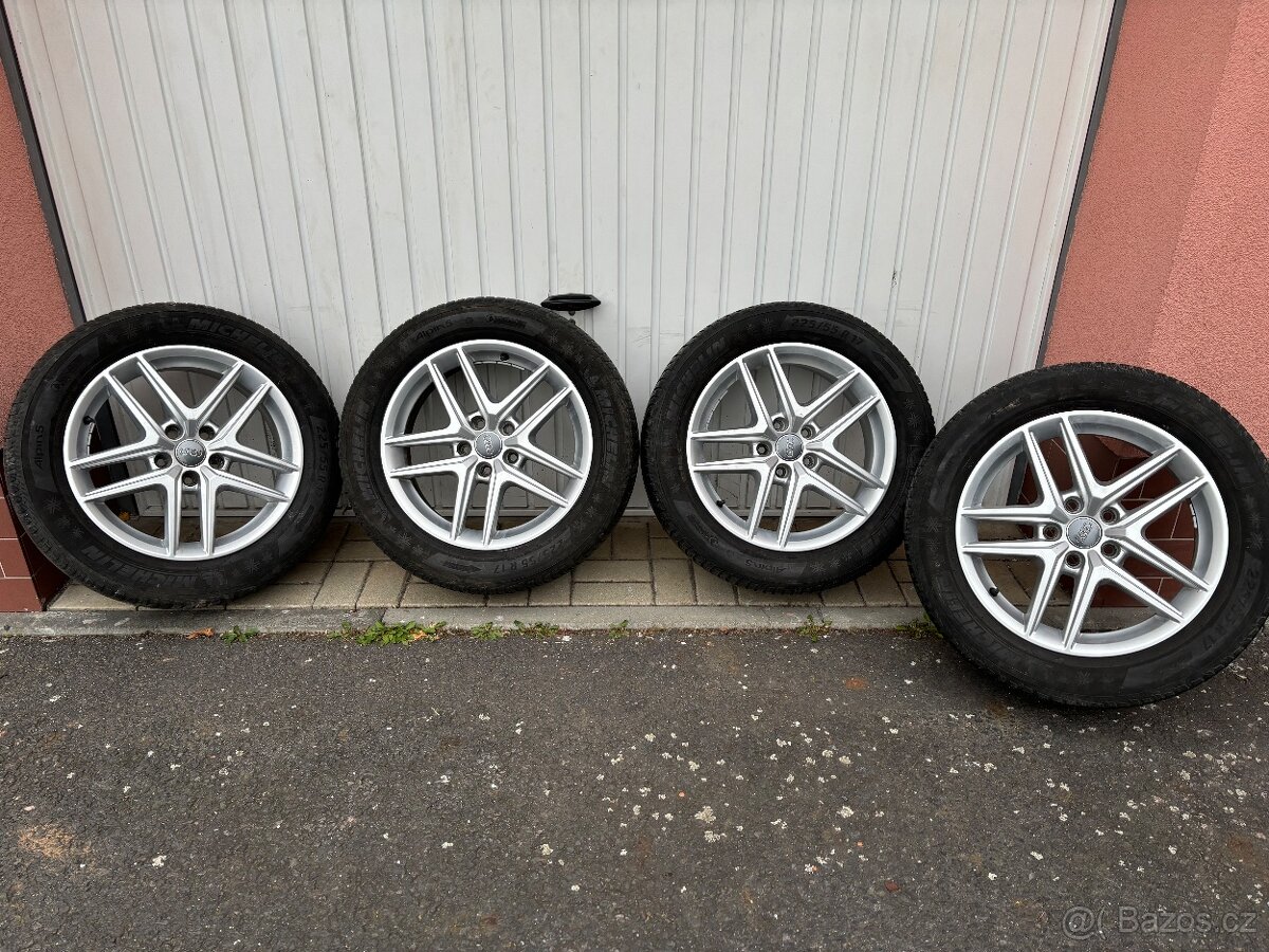 Alu zimní sada origo Audi 225/55/17 5x112