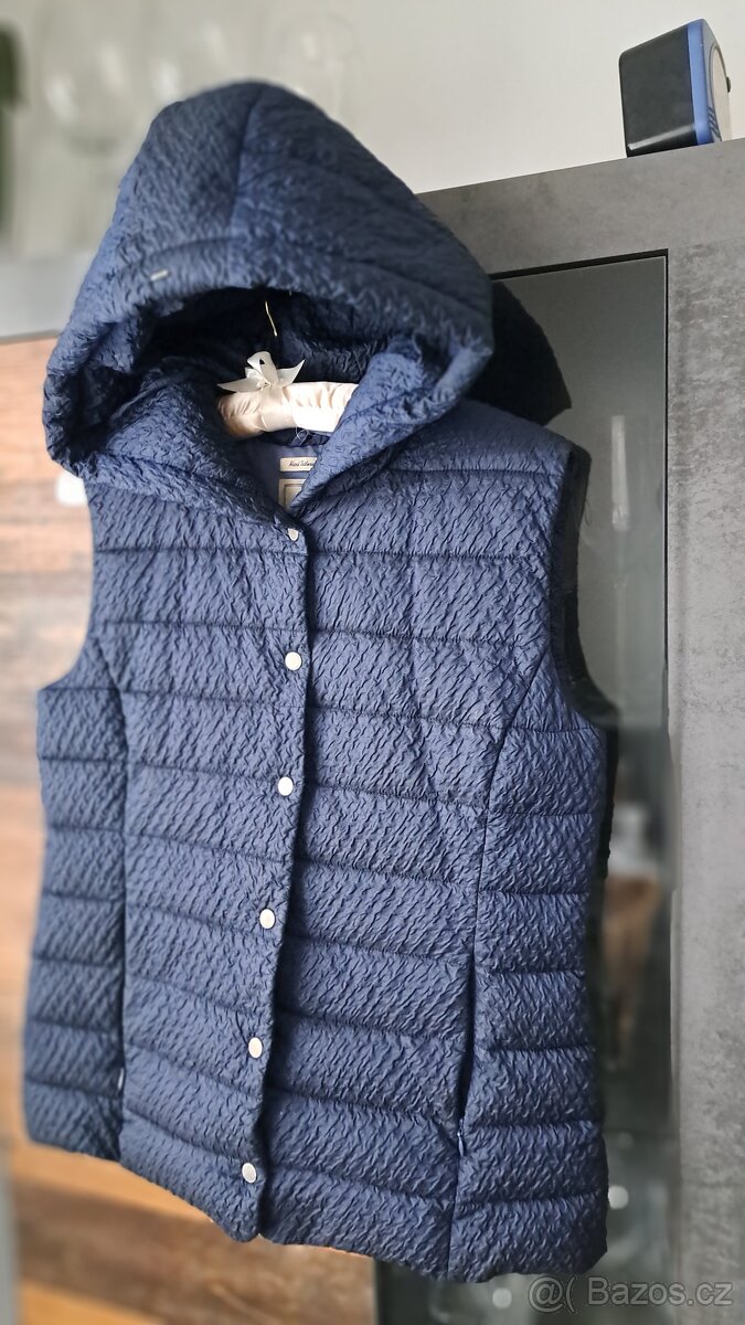 Dámská vesta TIMEOUT s kapucou vel.XL