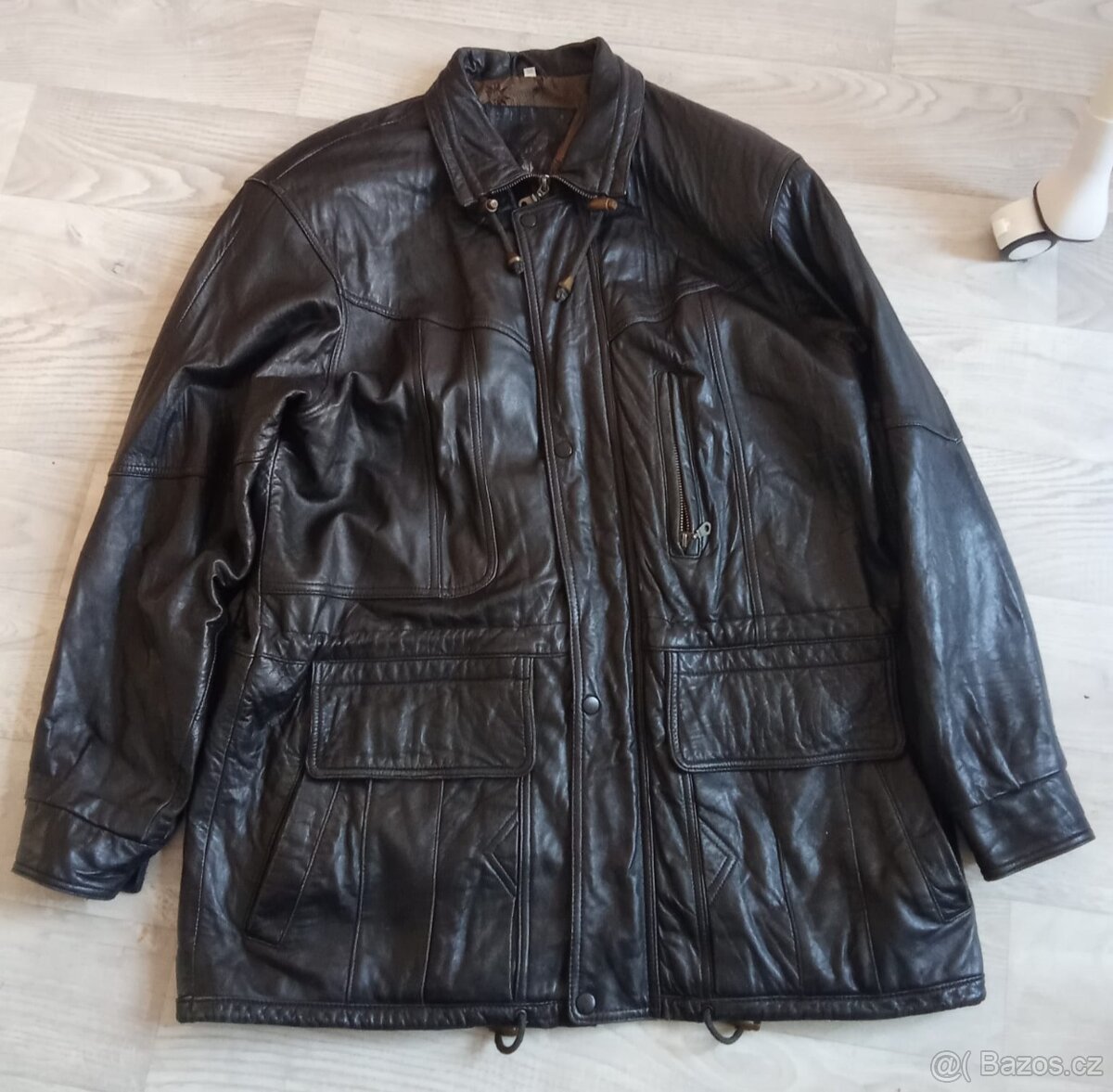 LEVNĚ prémiová pánská bunda z pravé kůže