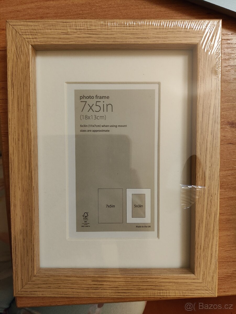 Nový rámeček s paspartou 18x13cm