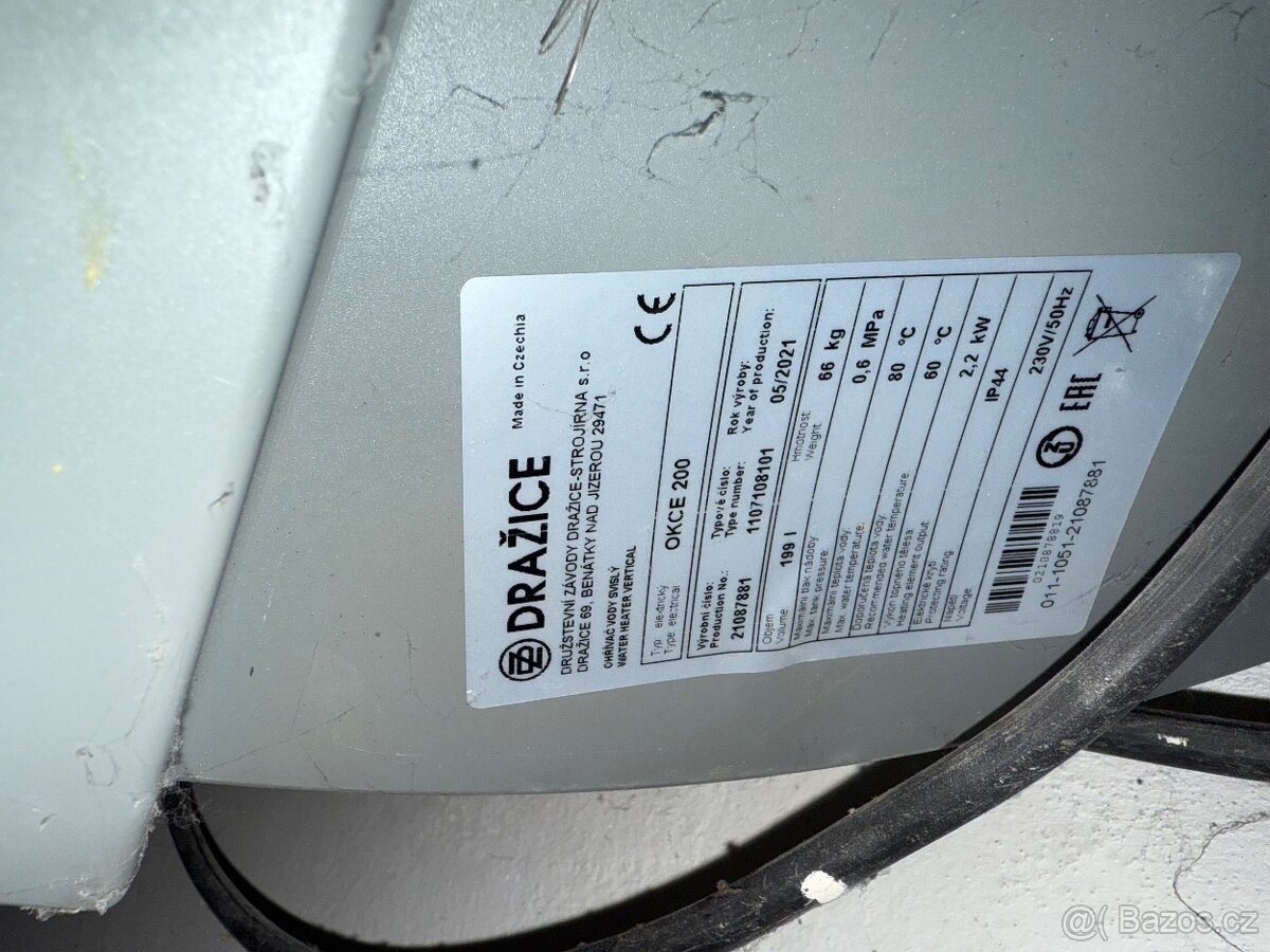 Bojler Dražice 200l