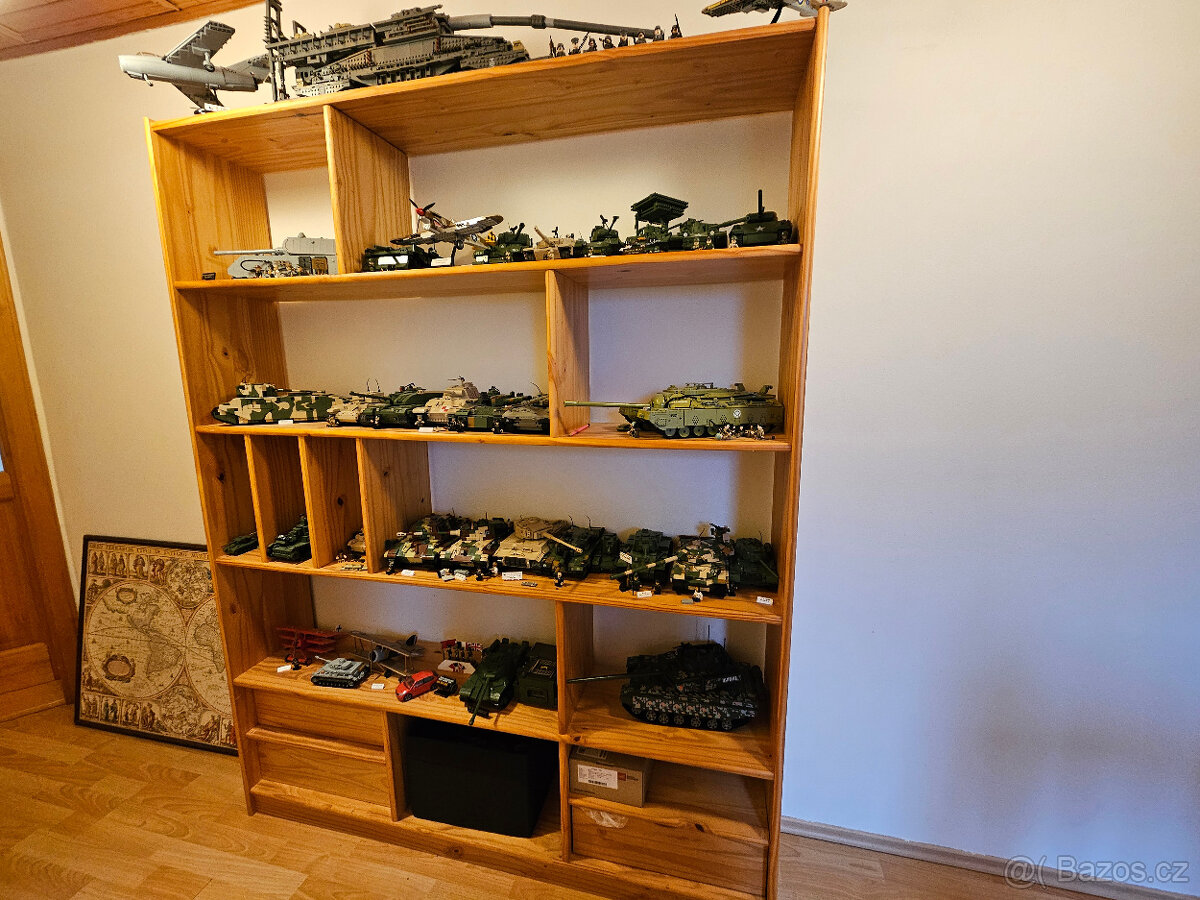 knihovna masiv borovice