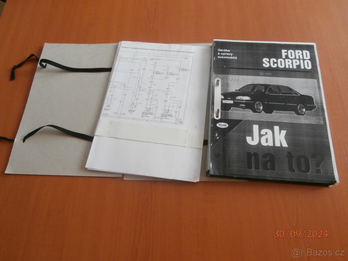 Ford Scorpio - dílenská příručka