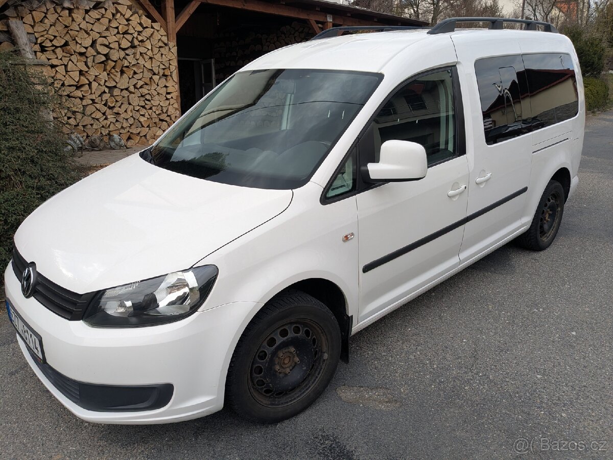 Caddy Maxi, 2.0 CNG/benzín, 2015, 7 míst