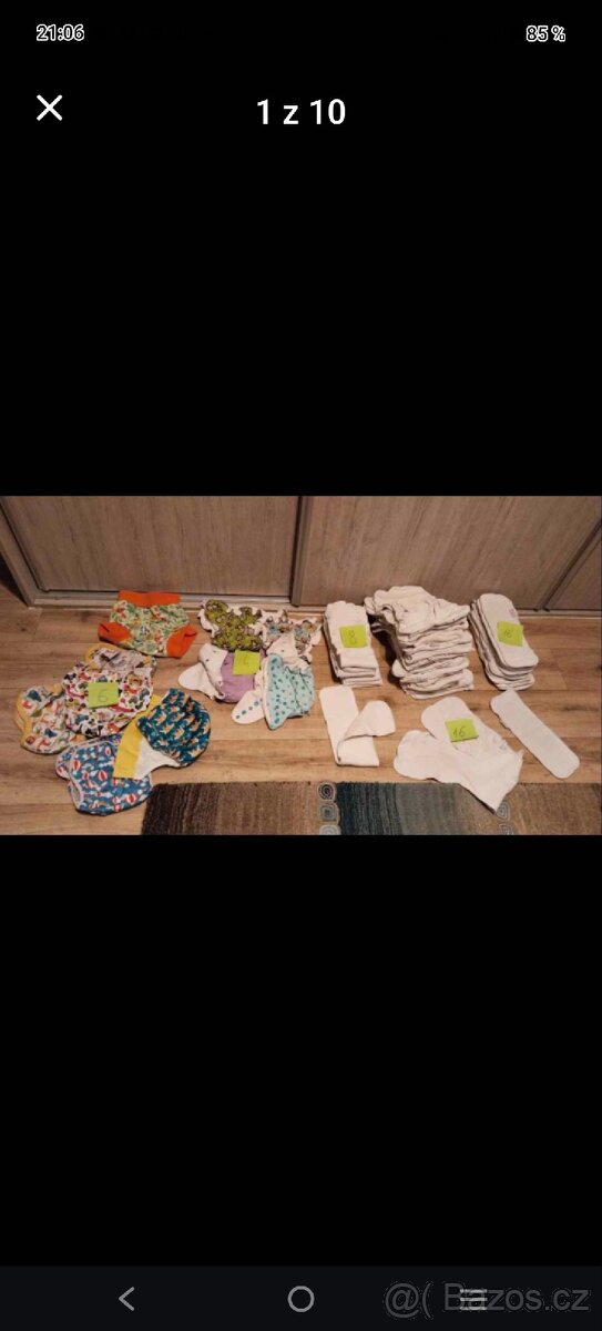 Dětské látkové pleny