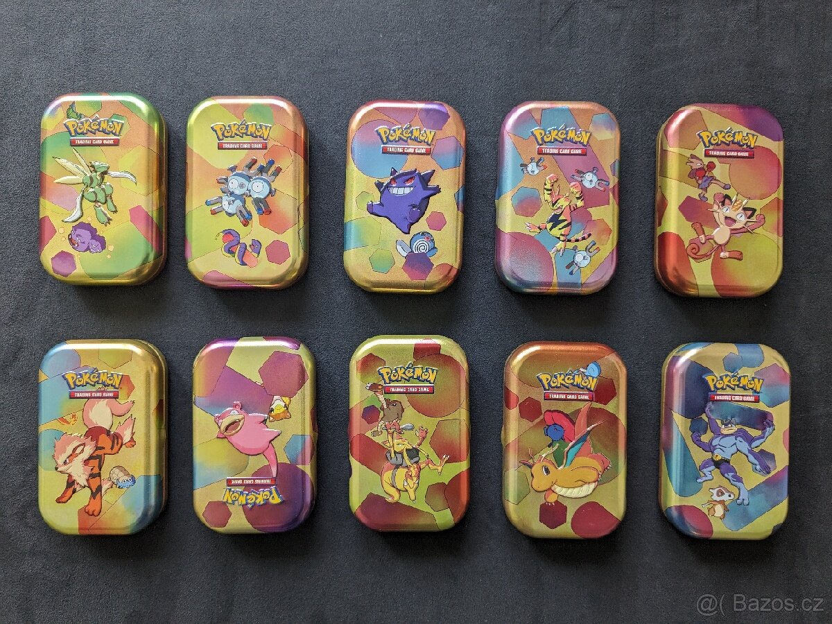 Plechovová krabička Pokémon 151 Mini Tin
