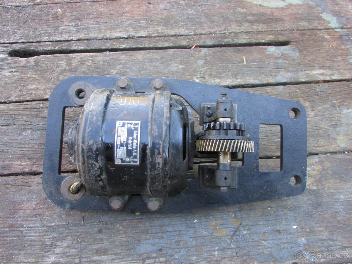 Motor Anker šnek. převod