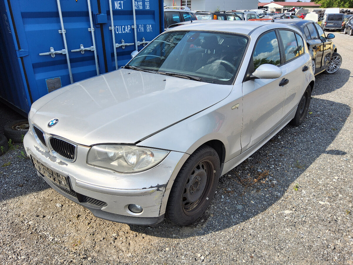BMW 116i 85kW 2006, motor KLEPE, dily z vozu