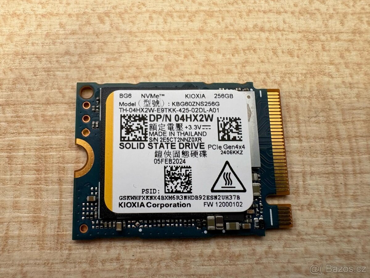 ✨KIOXIA KBG60ZNS256G, BG6 NVMe 256GB✨