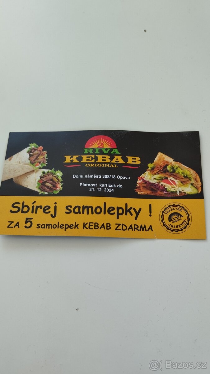 Poukazka na kebab
