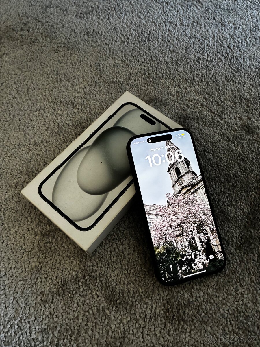 iPhone 15 black 128gb