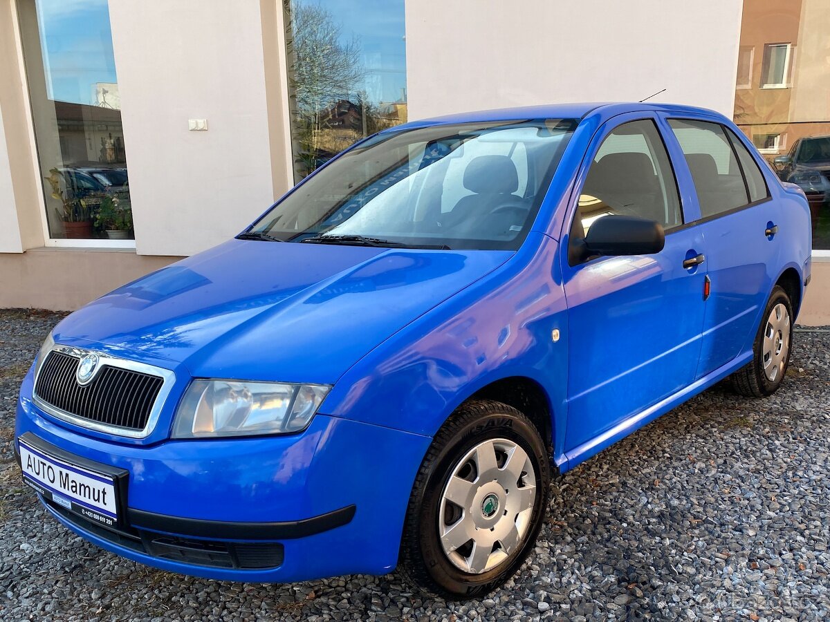 Škoda Fabia, 1.4 16v 55kW, 1.maj v CZ pěkná