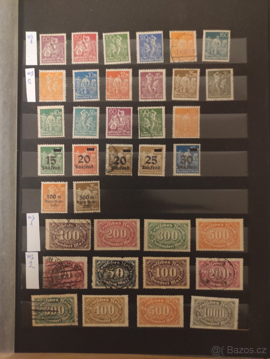 Album Deutsches Reich, Protektorát, Československo