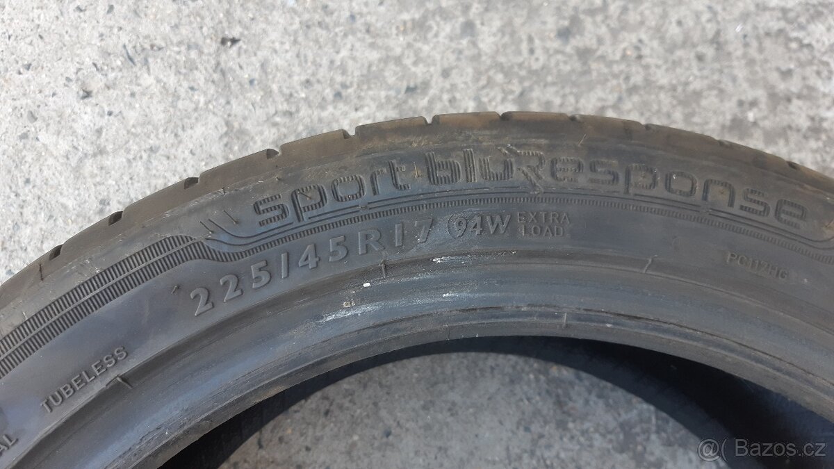 Pneu Dunlop 225/45 R17