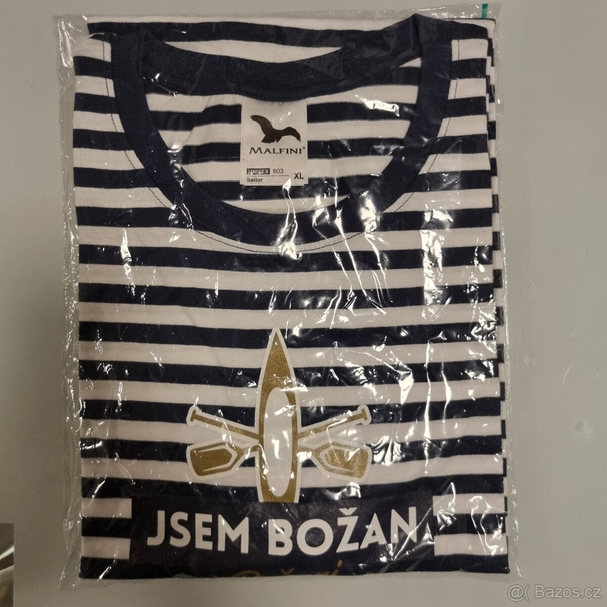Triko s nápisem "Jsem Božan"
