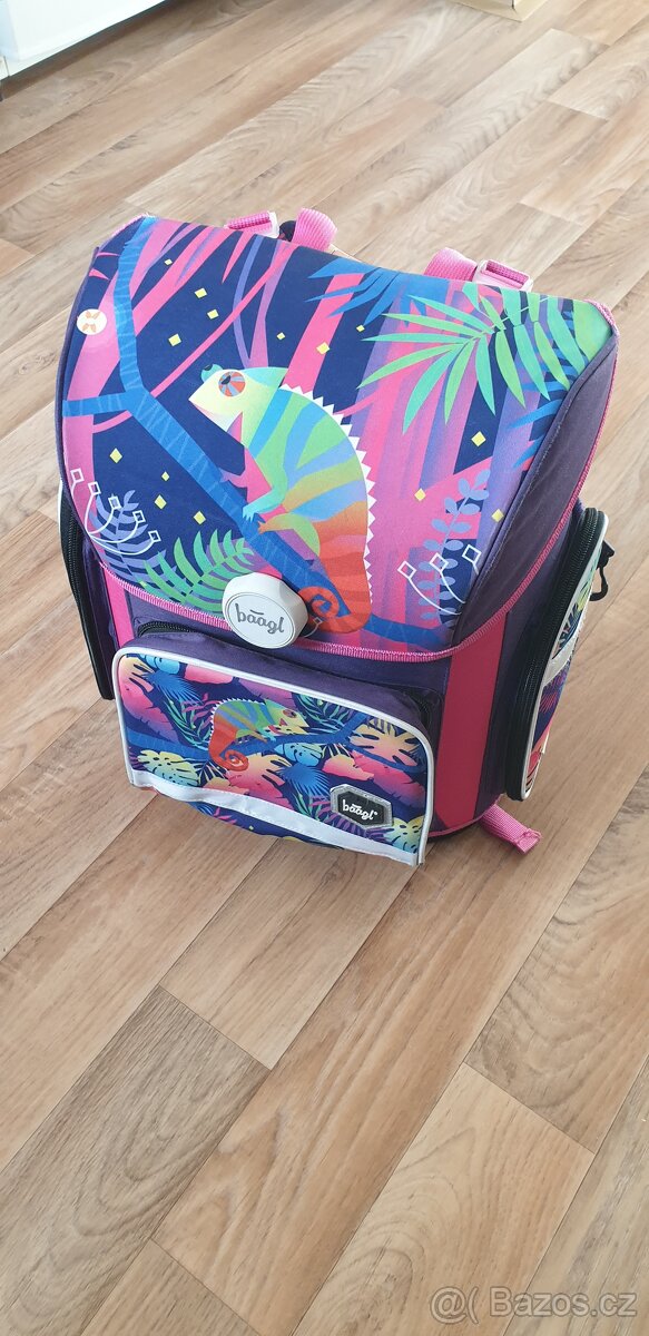 Školní taška Baagl Chameleón