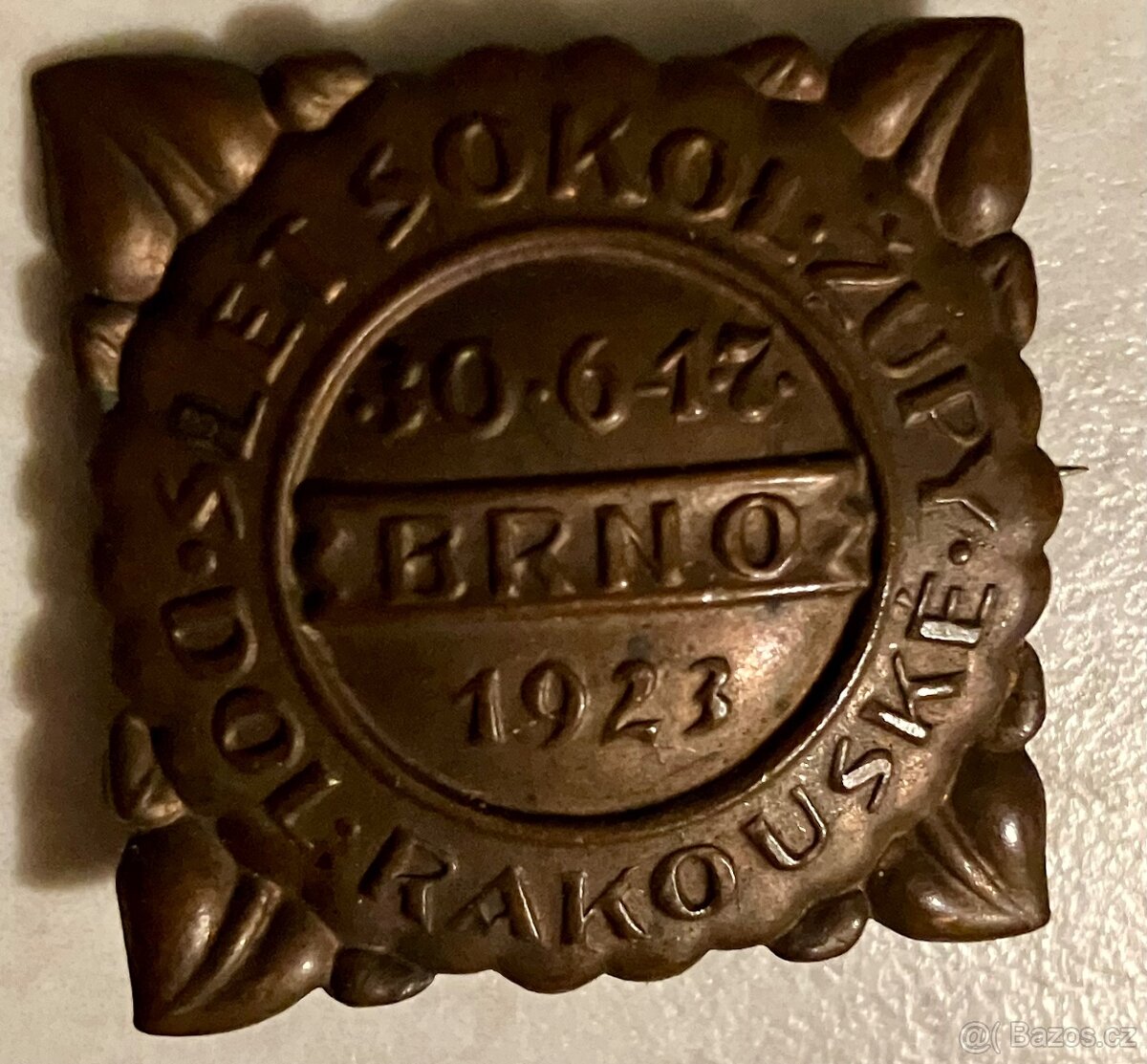 Odznak Slet župy 1923