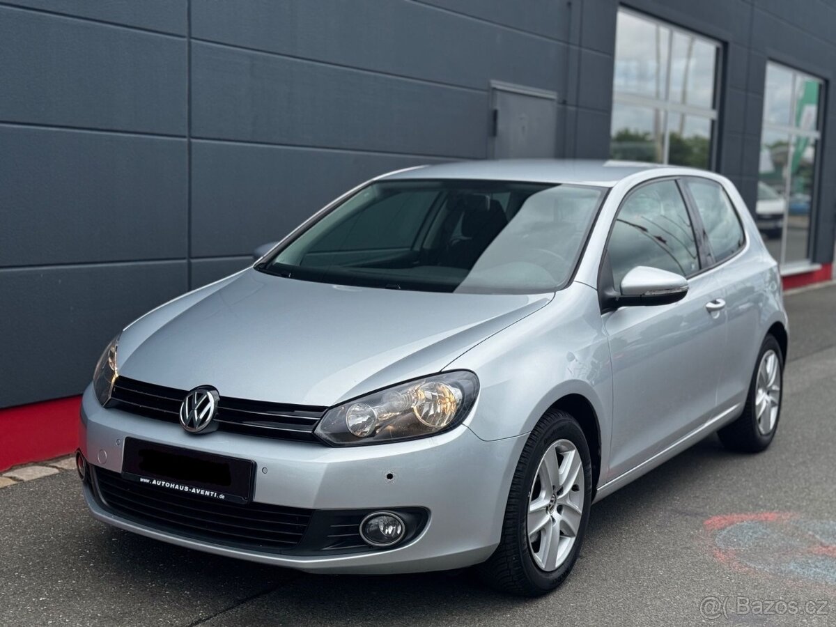 VW Golf 6 1.4 MPI 59kw, bez koroze, servisovaný, hezký stav