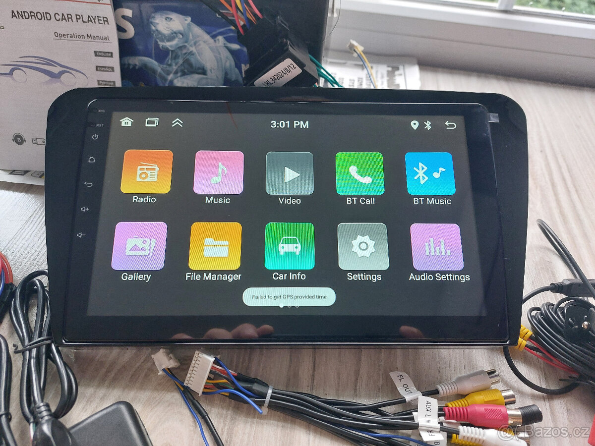 AUTORADIO 2GB+32GB WIFI OCTAVIA 3 ANDROID 15 LCD 10