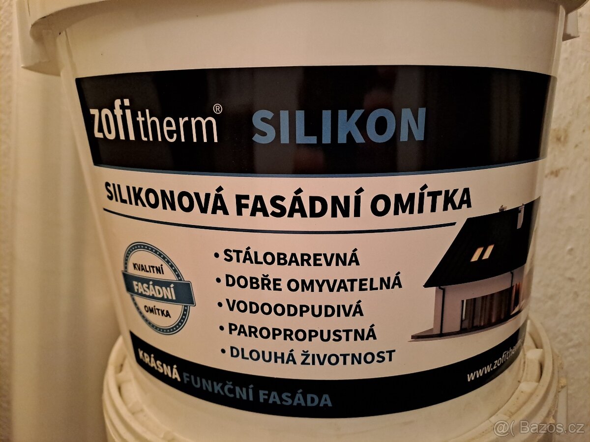 Fasadni omítka a penetrace vanilkova